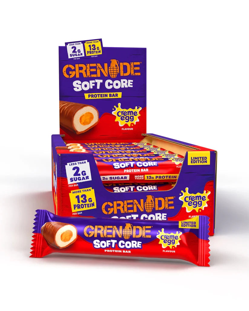 Grenade Creme Egg Flavour Soft Core Protein Bar